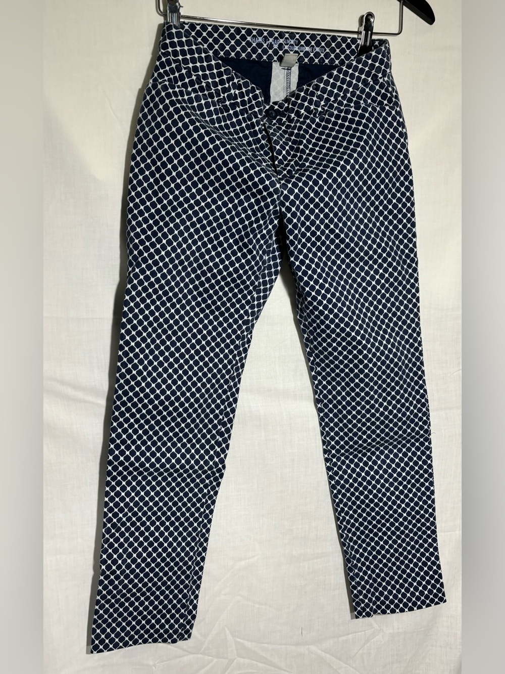 *Set of 2* Khaki by GAP Print Slim Ankle Pants